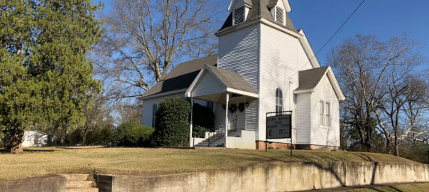 jim west collierville historic church Hickory Valley